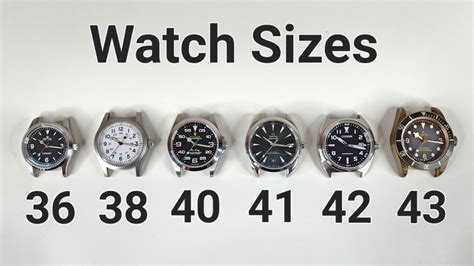 watch size 36mm vs 40mm
